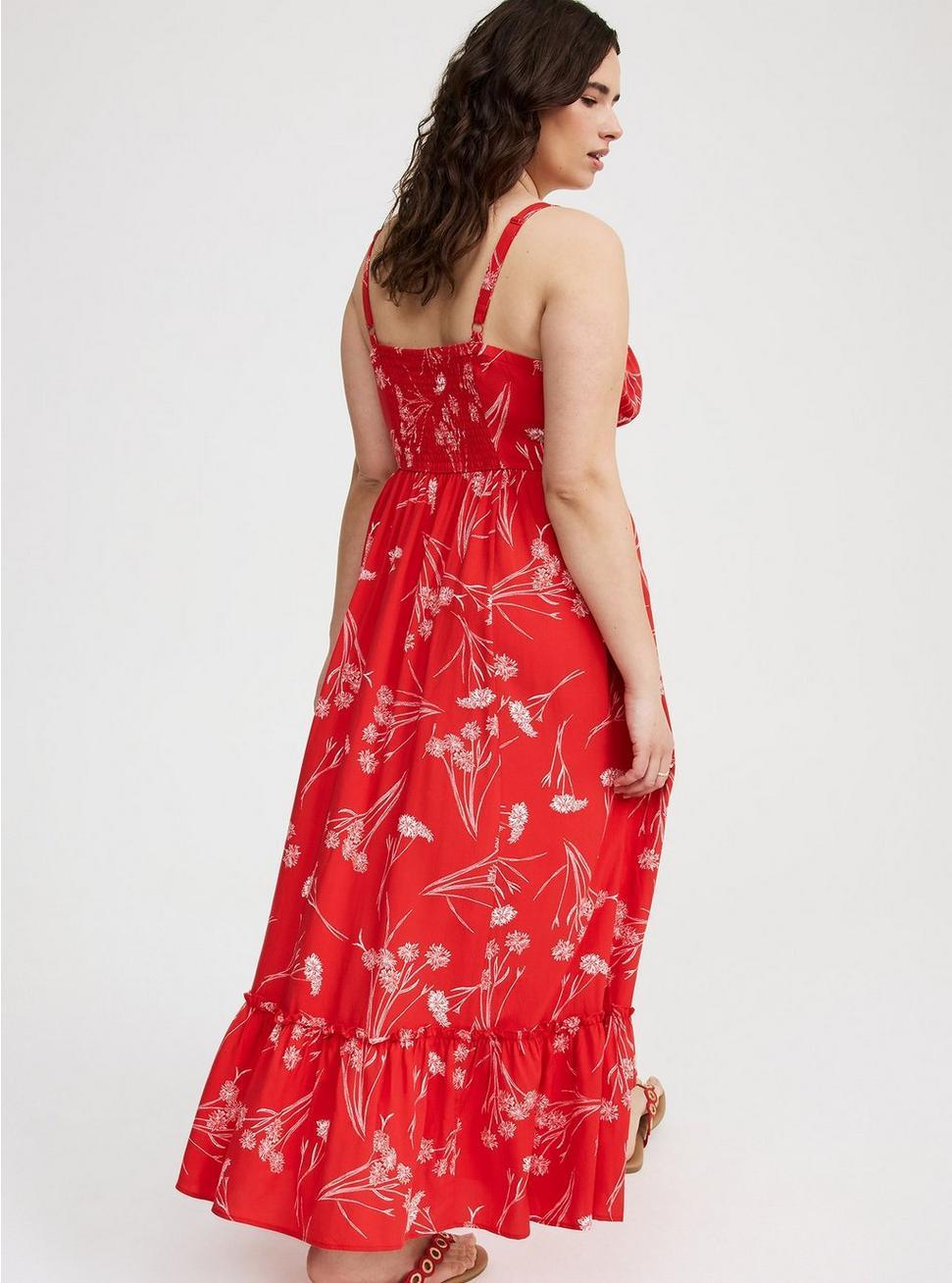 Challis Smocked Maxi Dress Product Image
