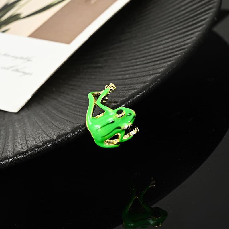 Frog Alloy Open Ring Product Image