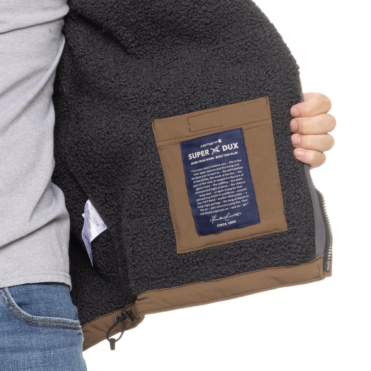 Carhartt 105001 Big and Tall Super Dux Sherpa-Lined Active Jacket - Relaxed Fit Product Image