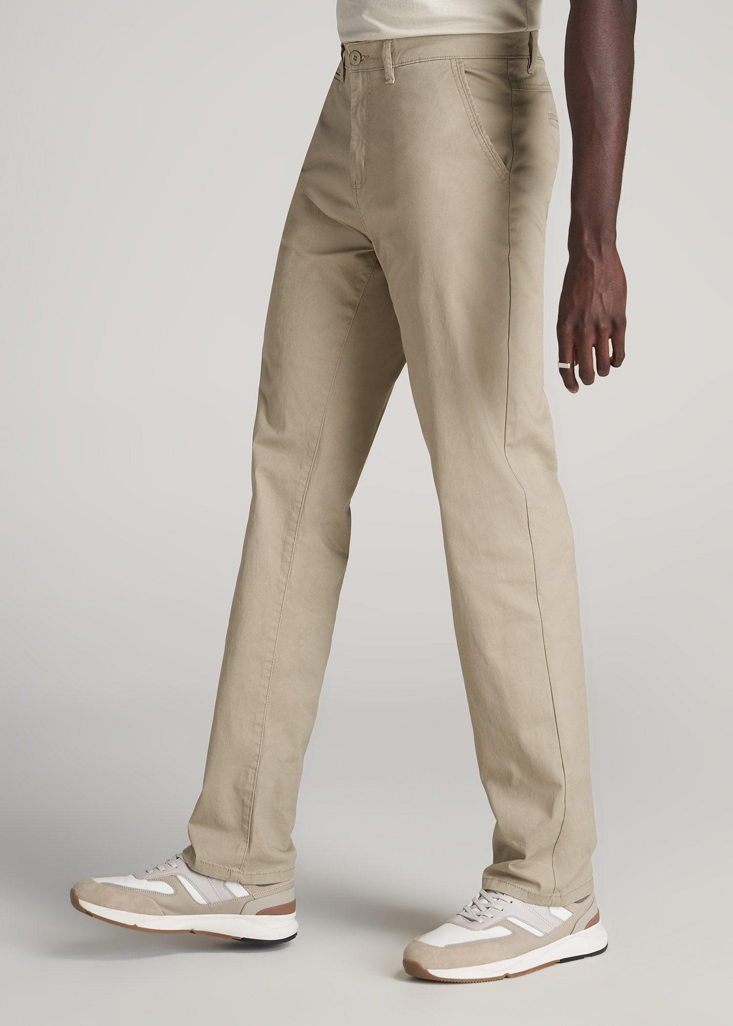 Mason RELAXED Chinos for Tall Men in Chocolate Product Image