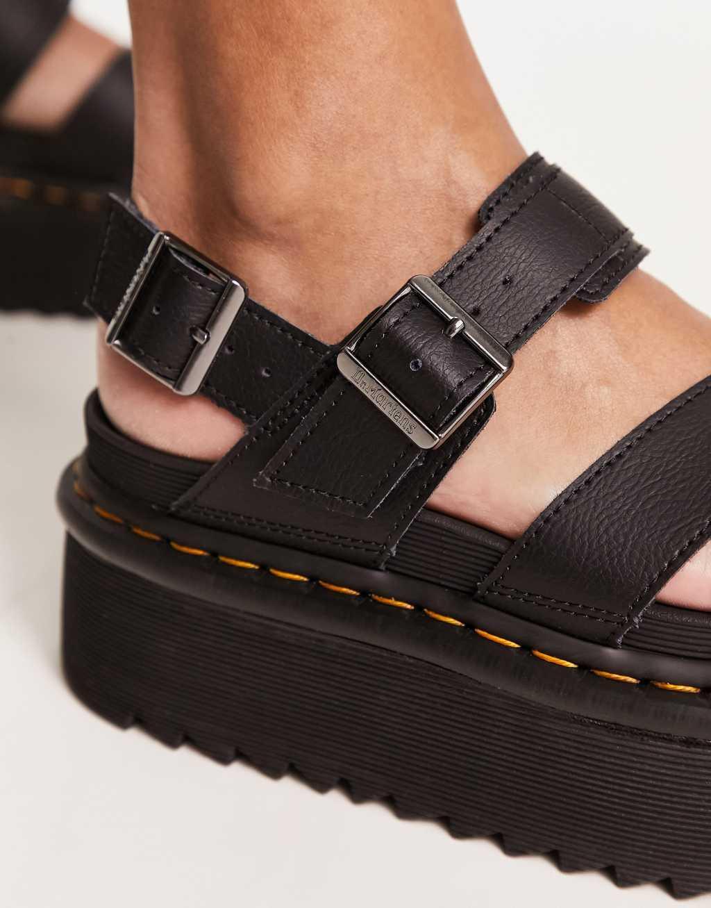 Voss II Athena Leather Strap Platform Sandals Product Image