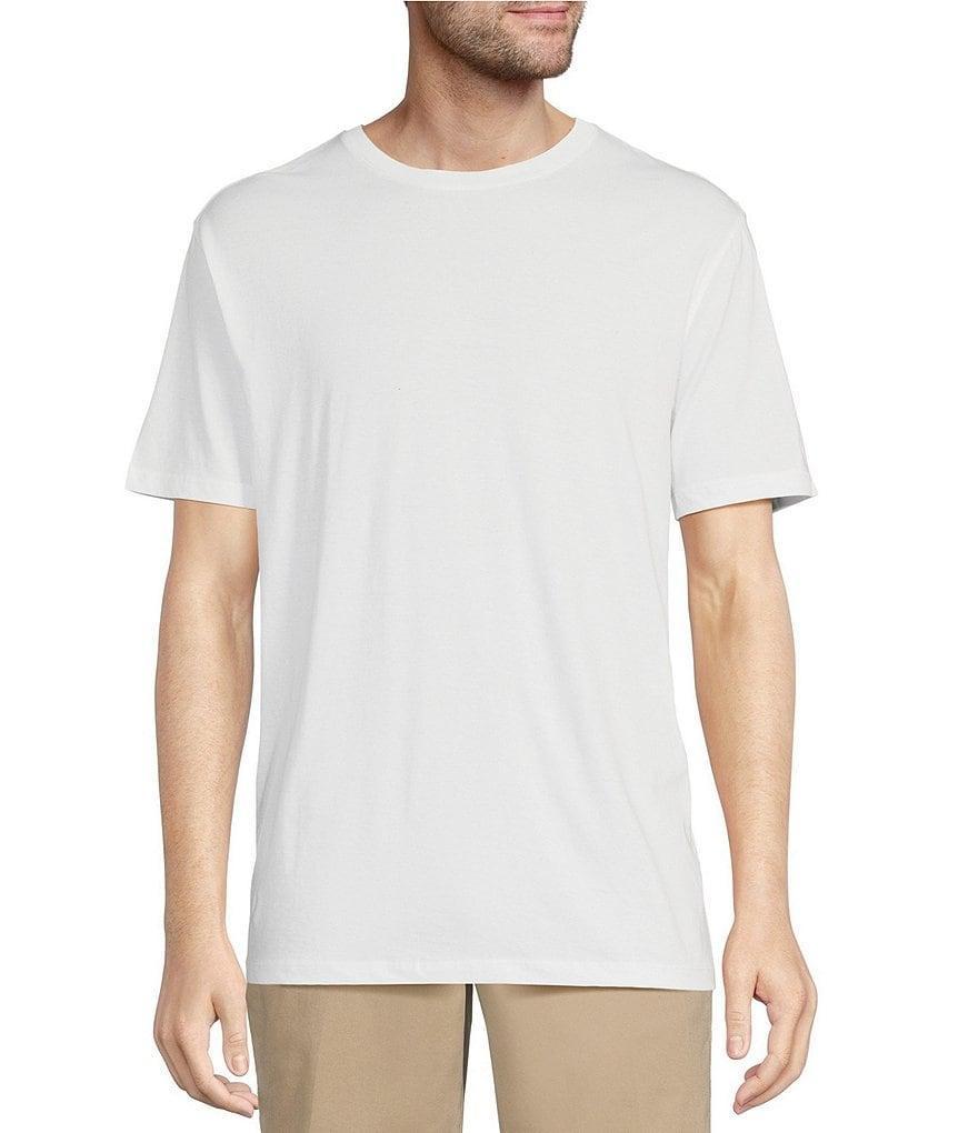 Roundtree & Yorke Solid Soft Washed Short Sleeve Crew Neck T-Shirt Product Image
