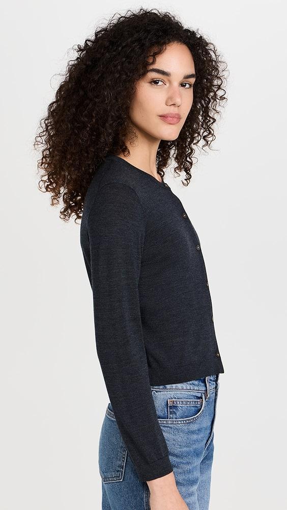 Theory Crop Crew Cardigan | Shopbop Product Image