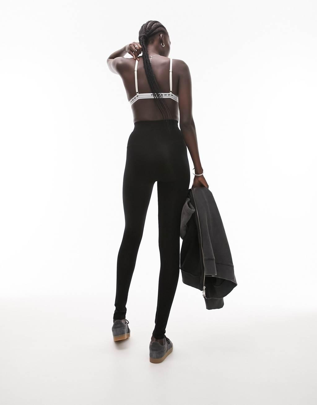 Topshop Tall high waist leggings Product Image