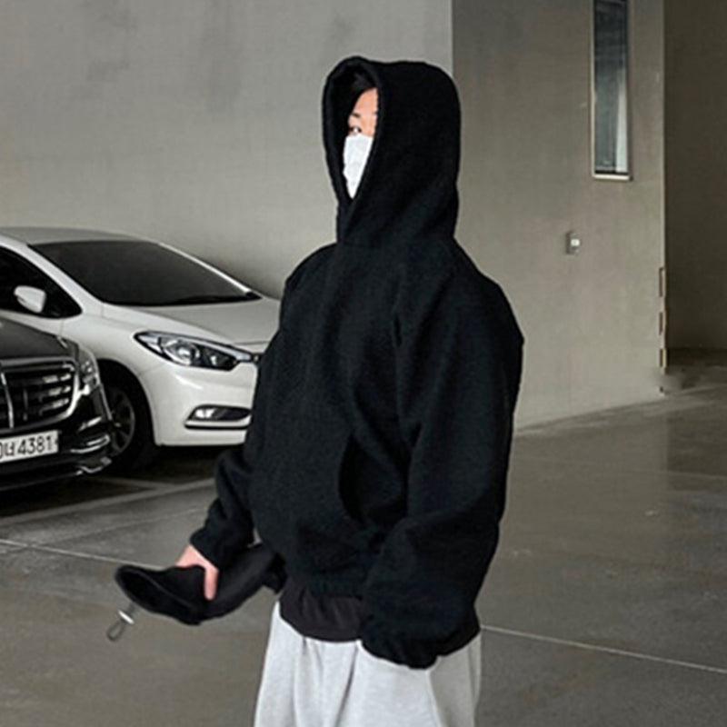 RT No. 7020 TWEED PULLOVER HOODIE Product Image