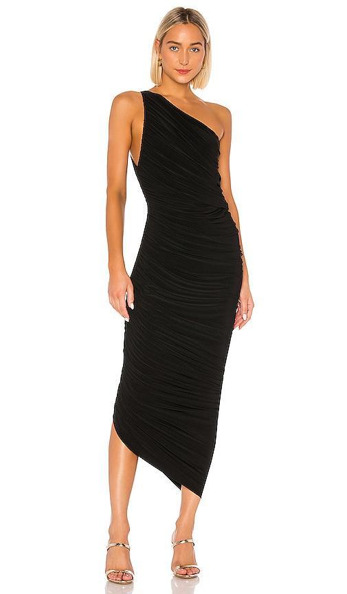 Womens Diana Ruched One-Shoulder Gown Product Image
