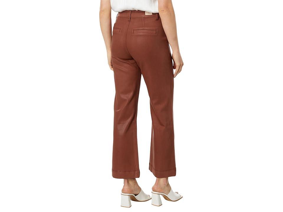 Paige Leenah Ankle Patch Pockets in Clay Sunset Luxe Coating (Clay Sunset Luxe Coating) Women's Jeans Product Image
