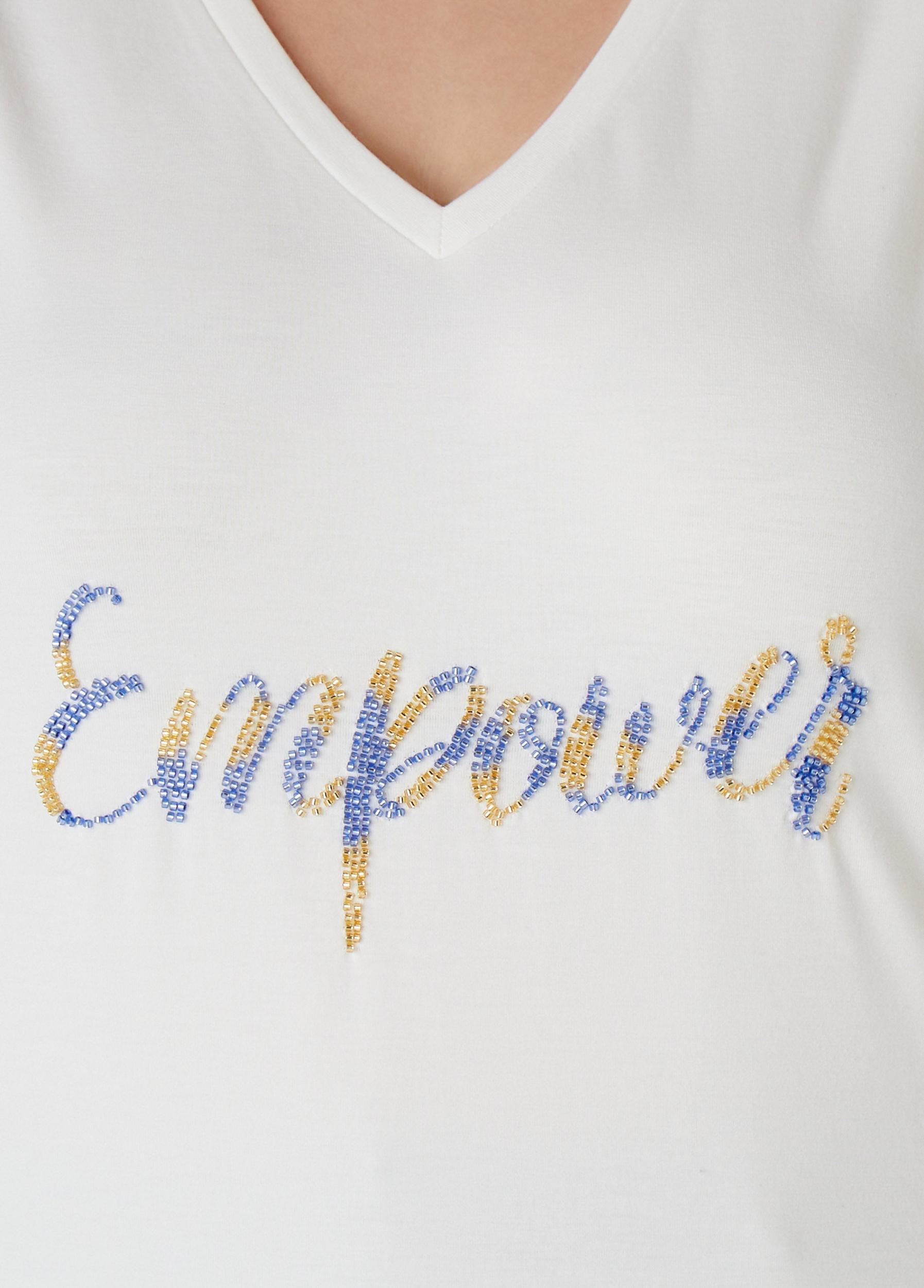 Beaded Empower Tee Product Image