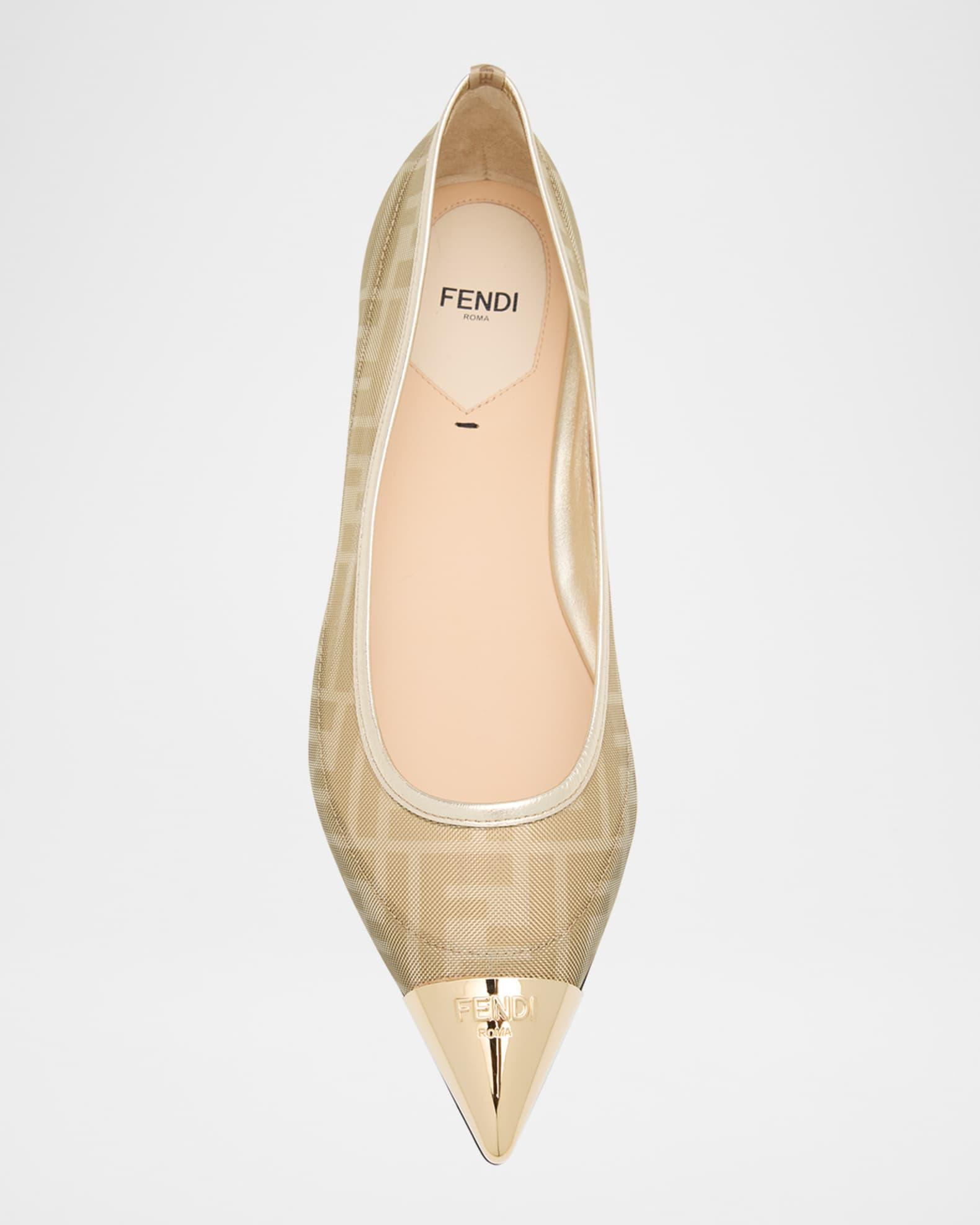 Colibri FF Mesh Cap-Toe Ballerina Flats Product Image