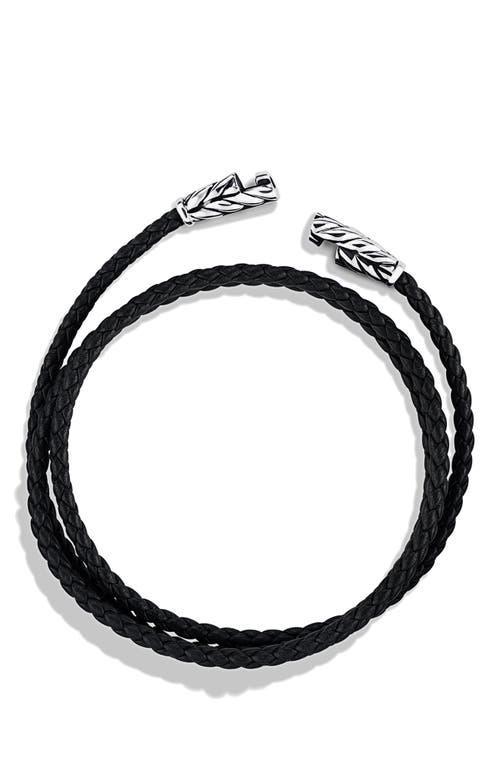 David Yurman Mens Chevron Triple Wrap Bracelet Product Image