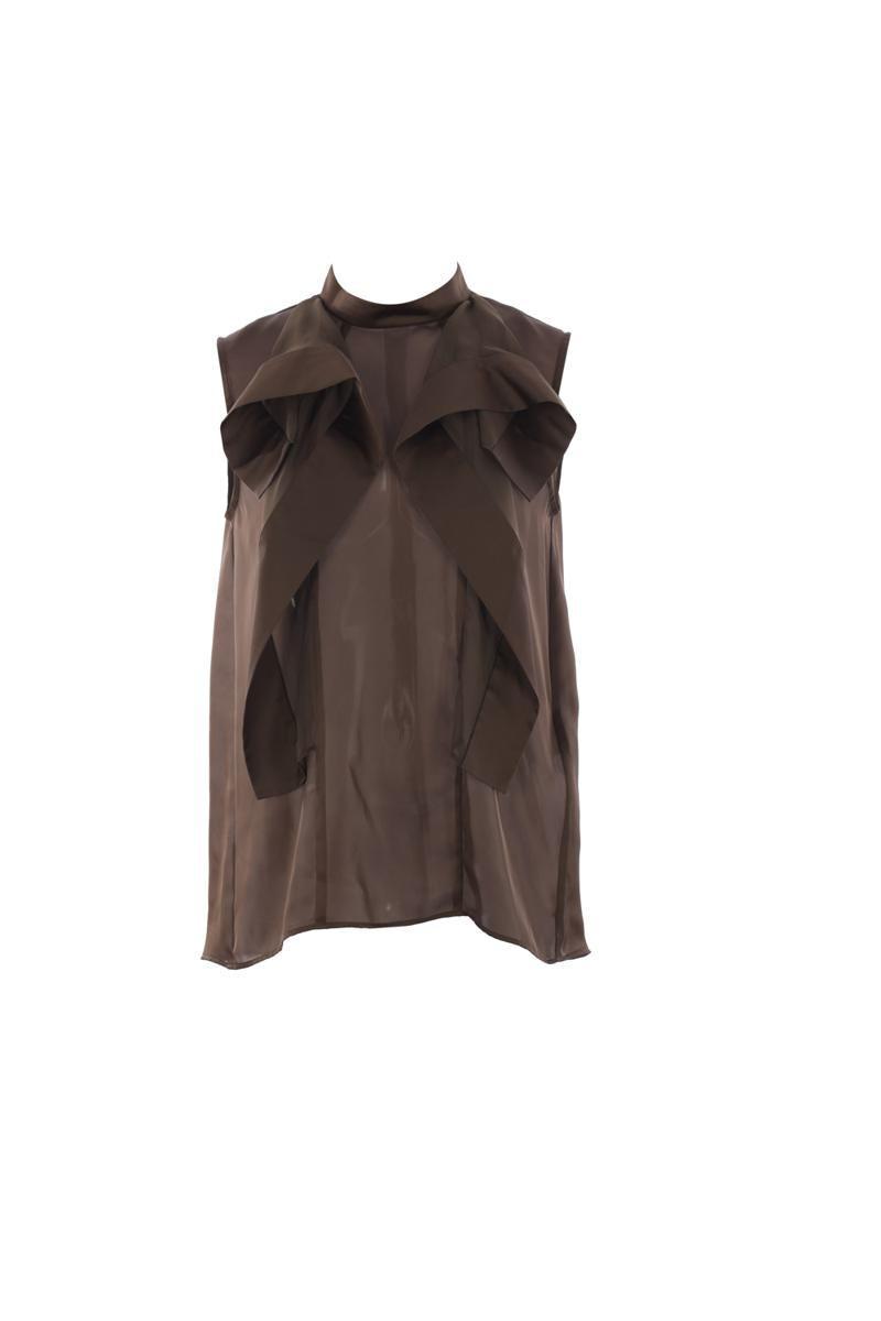 SACAI Top In Brown Product Image