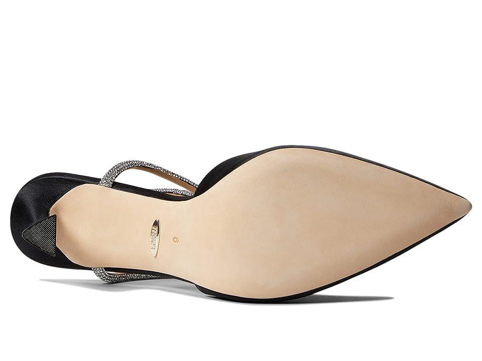 Badgley Mischka Womens Kamilah Pointed Ankle Strap High Heel Sandals Product Image
