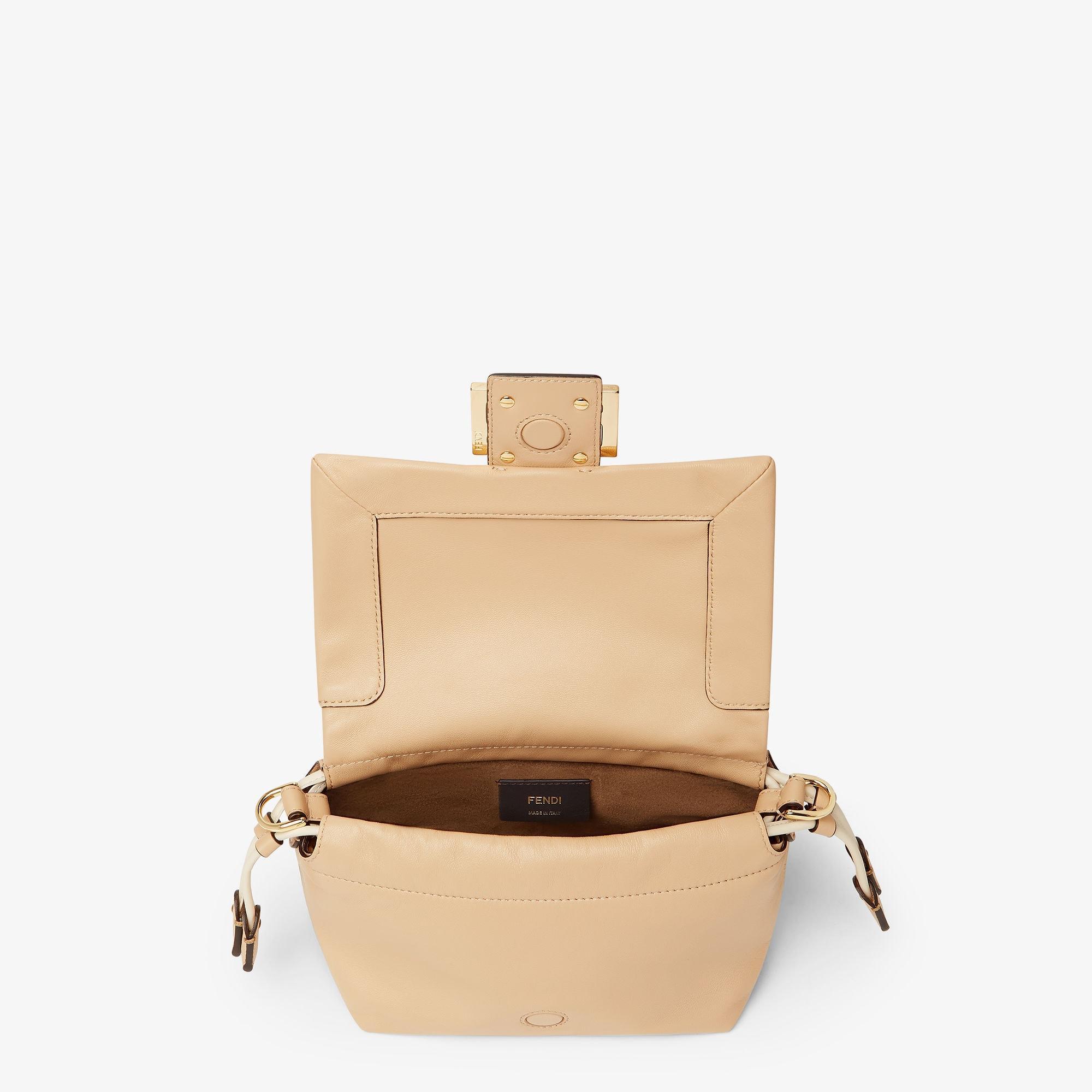 Mamma Baguette SmallLight pink nappa leather mini-bag Product Image