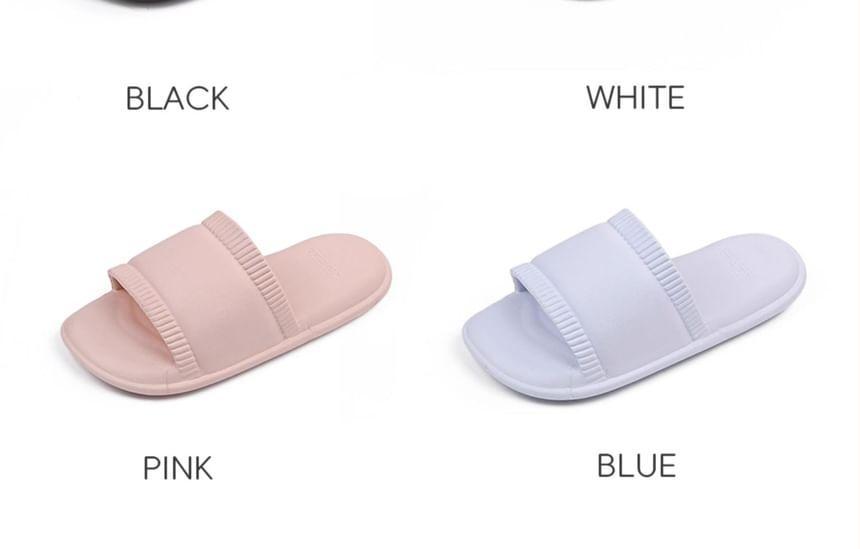 Couple Matching Plain Home Slippers Product Image
