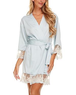 Flora Nikrooz Rosa Charmeuse Kimono Product Image
