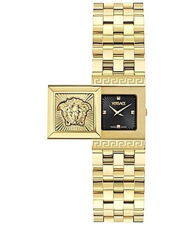 Womens Reveal Goldtone Bracelet Watch/18MM x 25MM Product Image