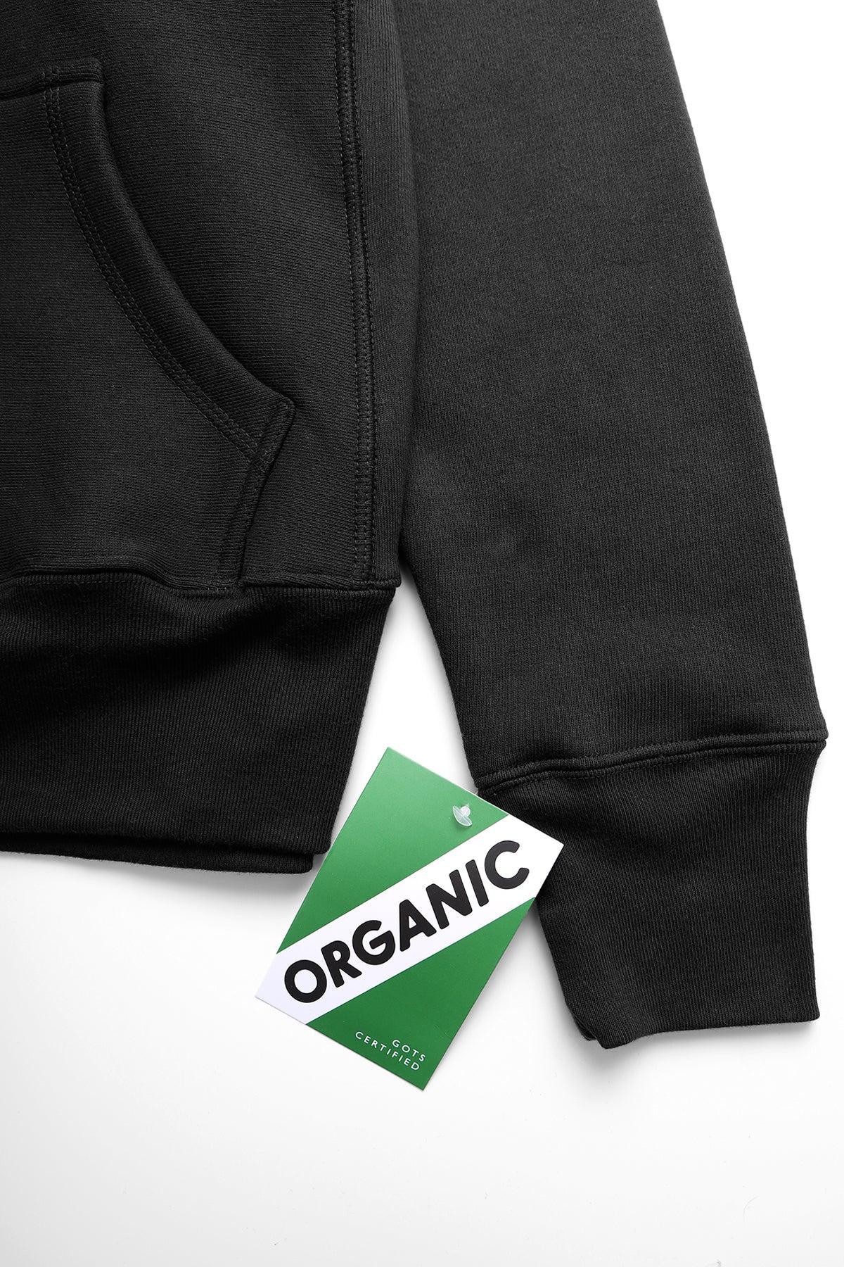 12oz Service Embroidered Hoodie - Black Product Image