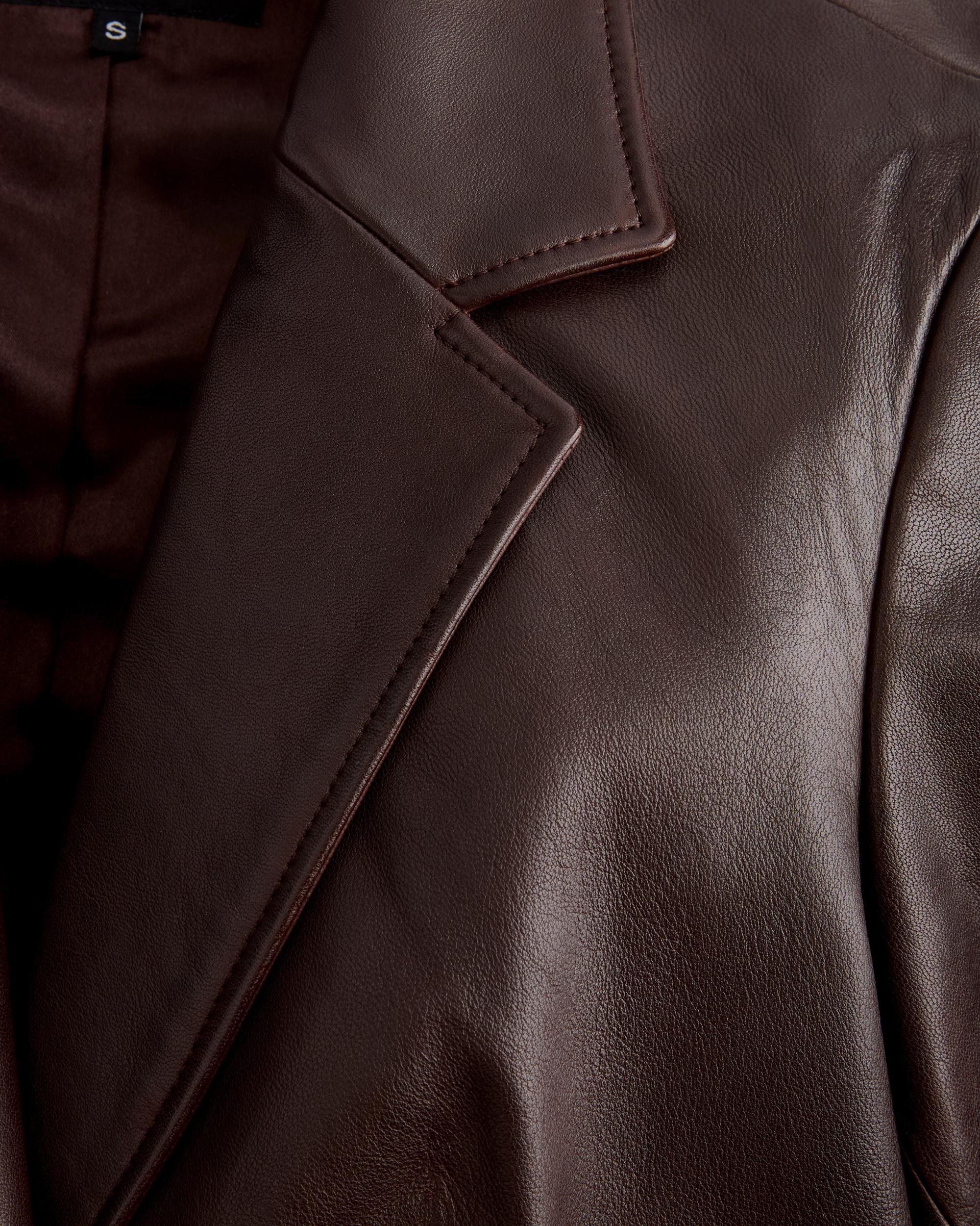 Quince | Women's Blazer Size XS, Leather Product Image