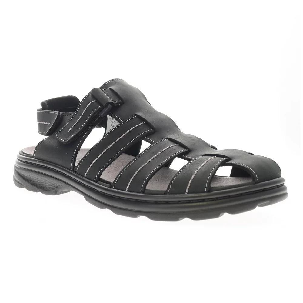 Propet Hunter Men's Sport Sandals, Size: 8 XW, Black Product Image