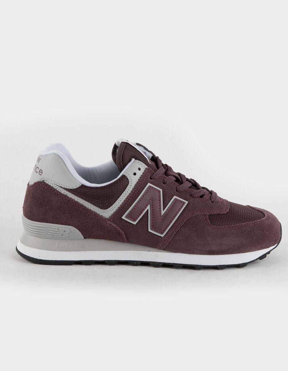 NEW BALANCE 574 Mens Shoes - BURGUNDY Product Image