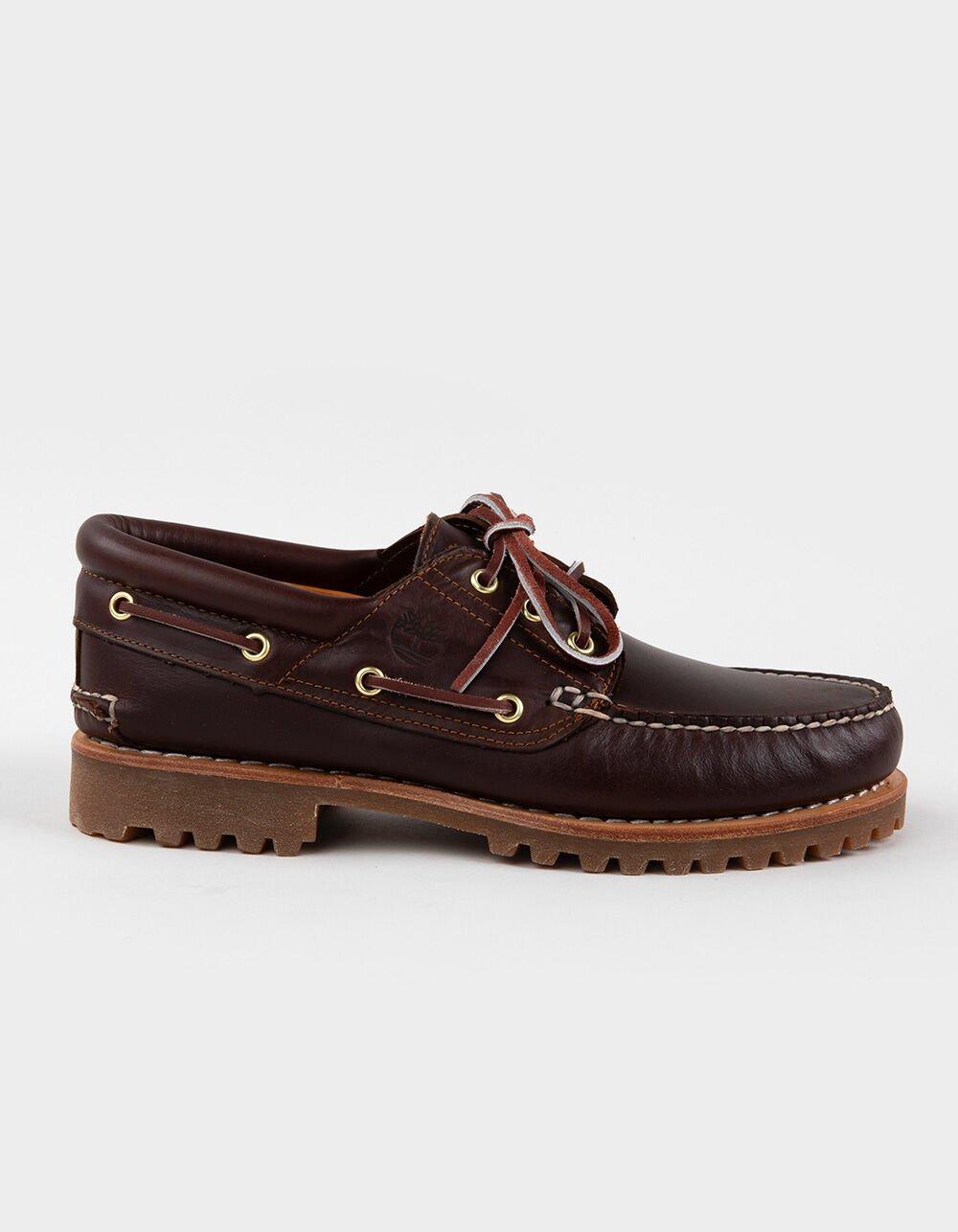 TIMBERLAND Authentics 3-Eye Mens Boat Shoes Product Image