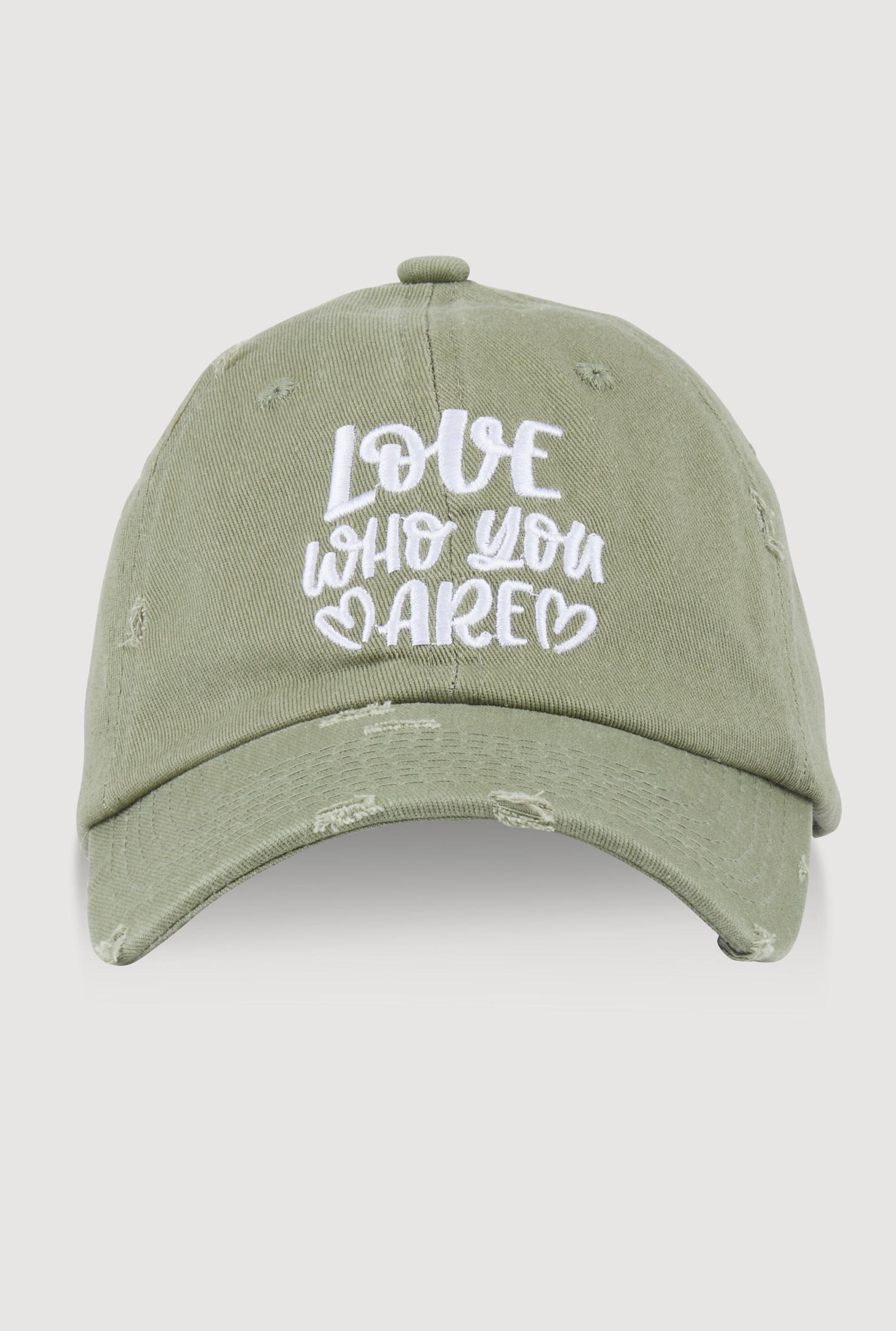 Love Who You Are Baseball Cap Female Product Image