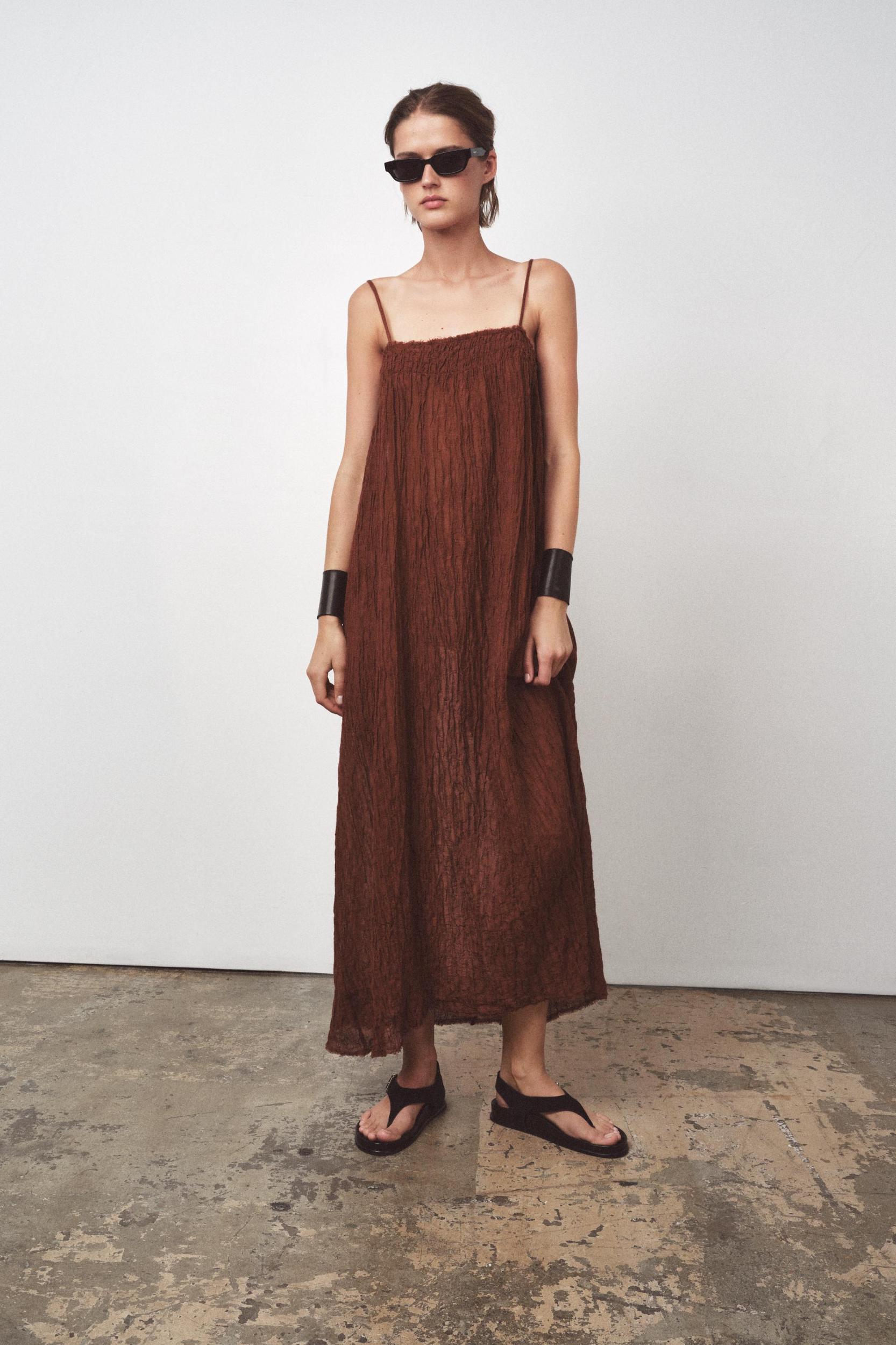 ZW COLLECTION LONG DRESS WITH RAMIE Product Image