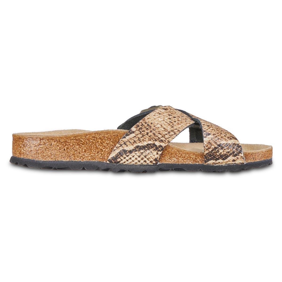 Birkenstock Siena Embossed Leather Snake Sandals Product Image