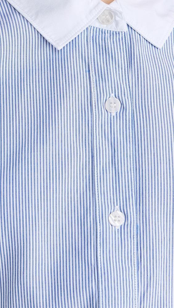 Stateside Pinstripe Boxy Shirt | Shopbop Product Image