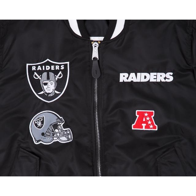 Alpha Industries X Las Vegas Raiders MA-1 Bomber Jacket Male Product Image