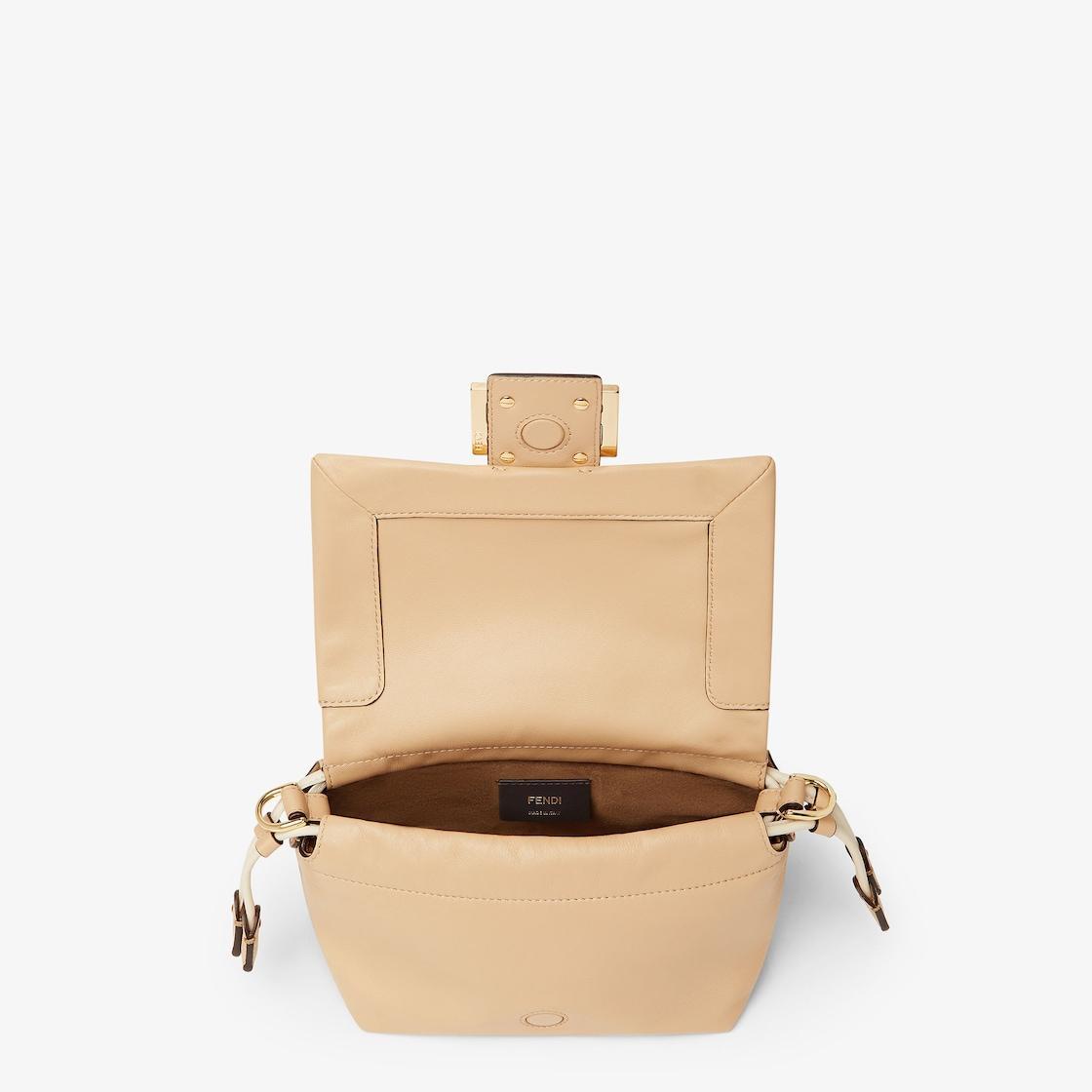 Mamma Baguette SmallLight pink nappa leather mini-bag Product Image