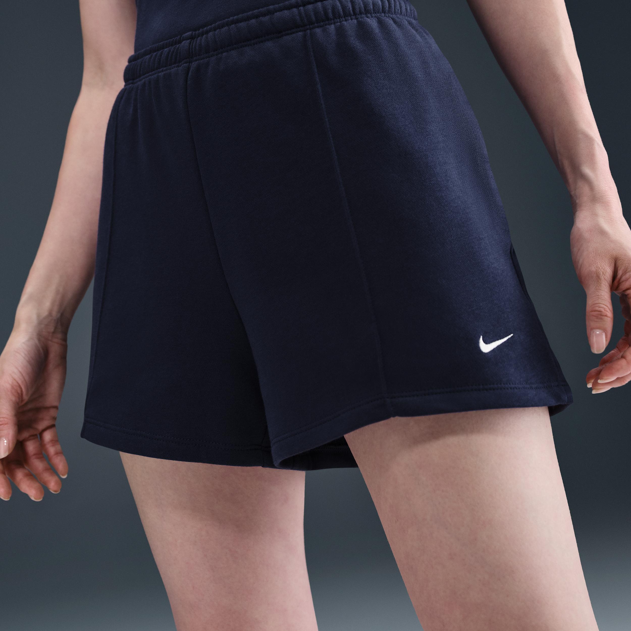 Women's Nike Sportswear Chill Terry Mid-Rise 4" French Terry Shorts Product Image