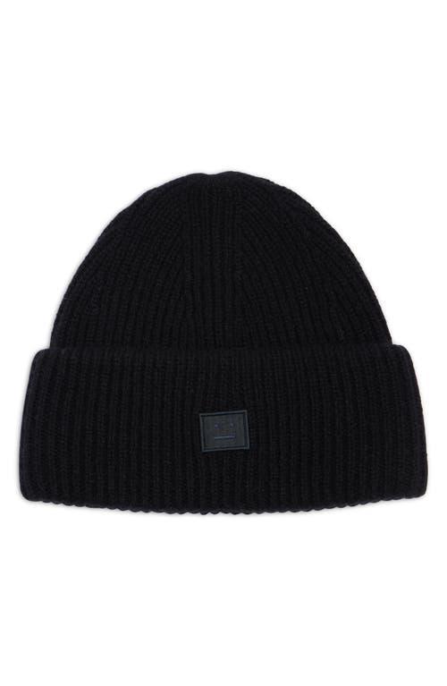 Womens Face Logo Wool Beanie Product Image