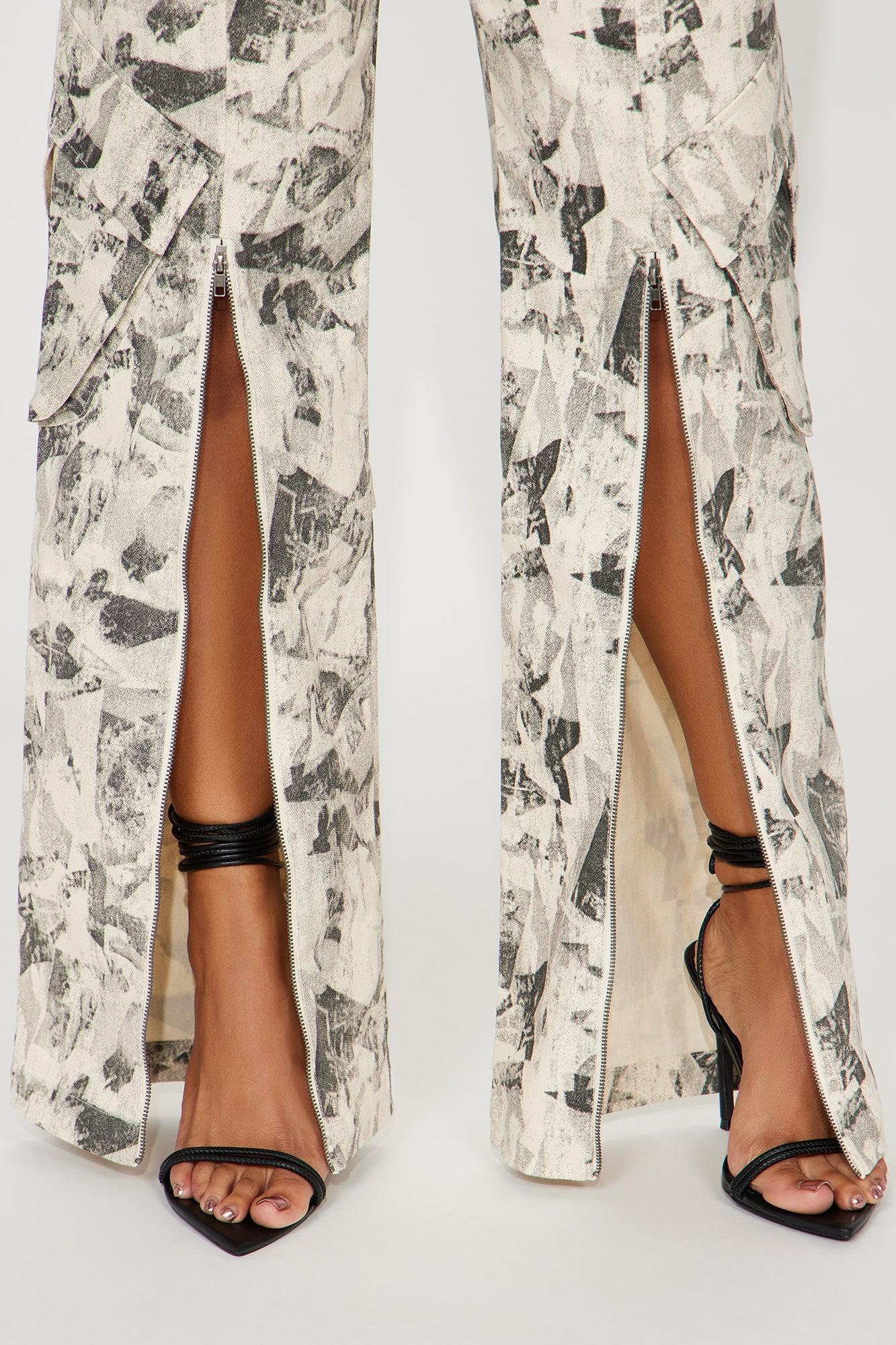 Mind Games Straight Leg Cargo Pant - Black/combo Product Image