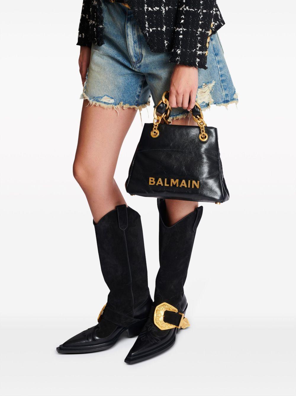 small 1945 Soft leather tote bag Product Image