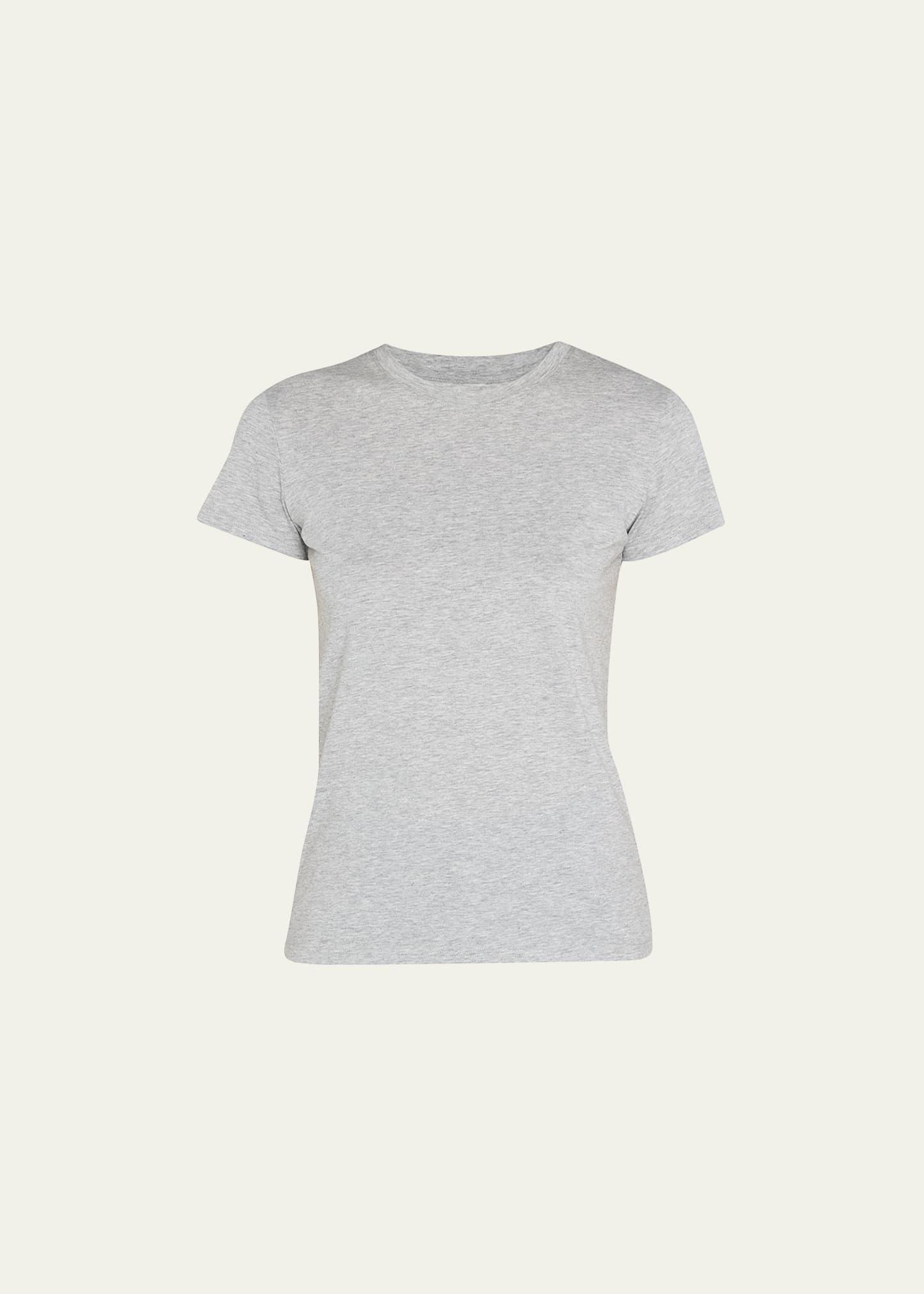Essential Crewneck Pima Cotton Tee Product Image