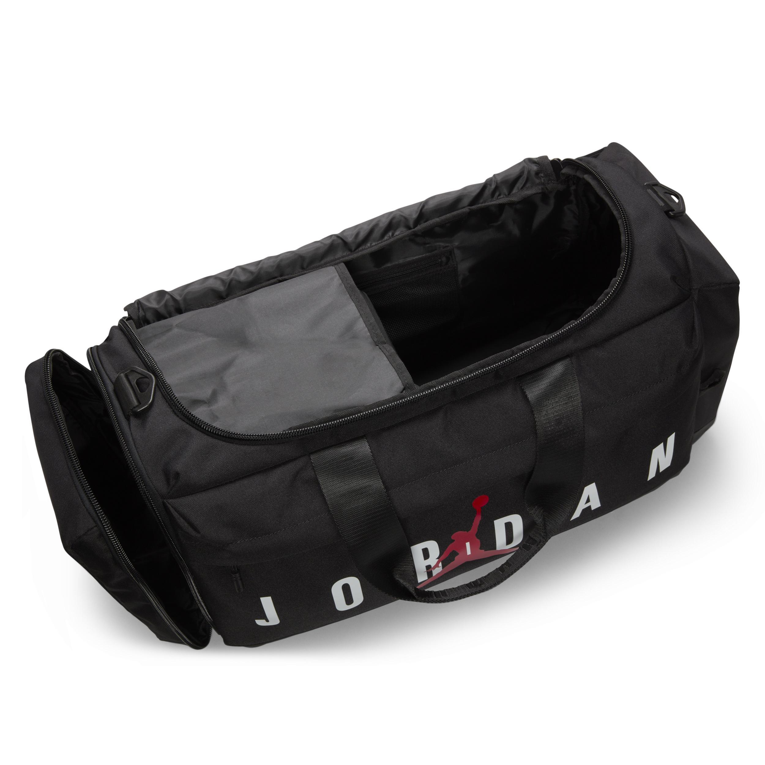 Jordan Jordan Velocity Duffel Medium - Adult Black/Red/White Product Image