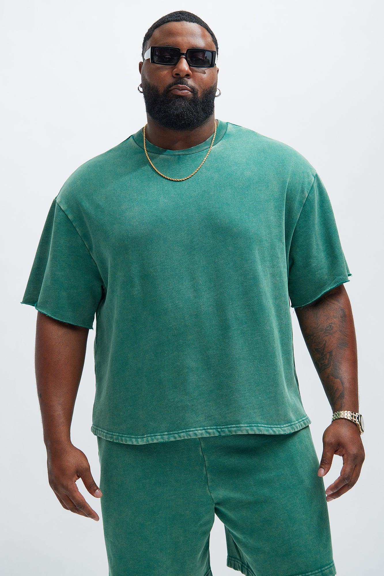 Tyson Heavy Wash Tee - Green Product Image