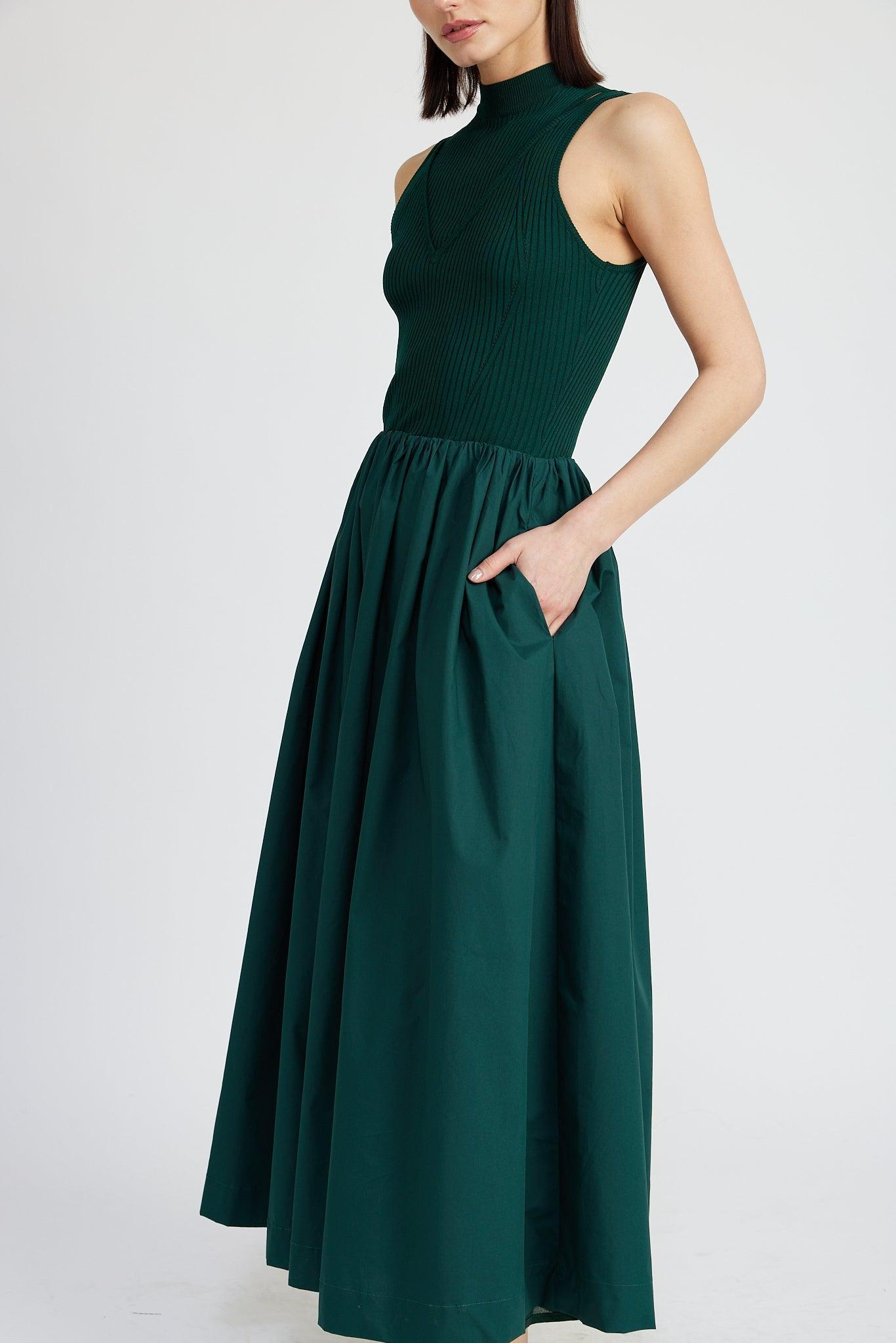 Mix Media Maxi Dress Product Image