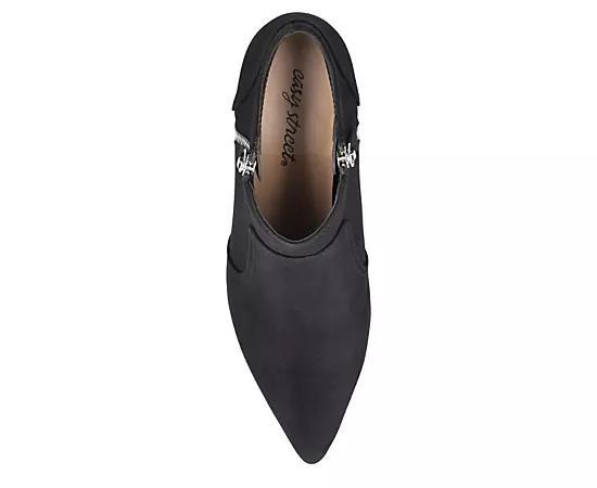 Easy Street Women's Annalee Dress Ankle Boots, Size: 7.5, Black Lame Product Image