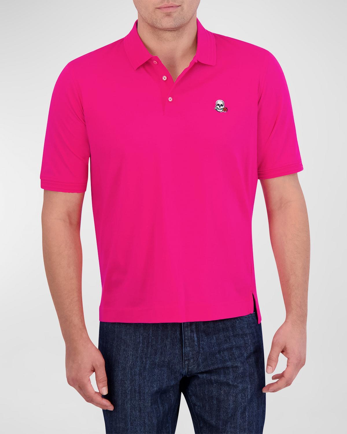 Mens The Player Cotton Polo Shirt Product Image