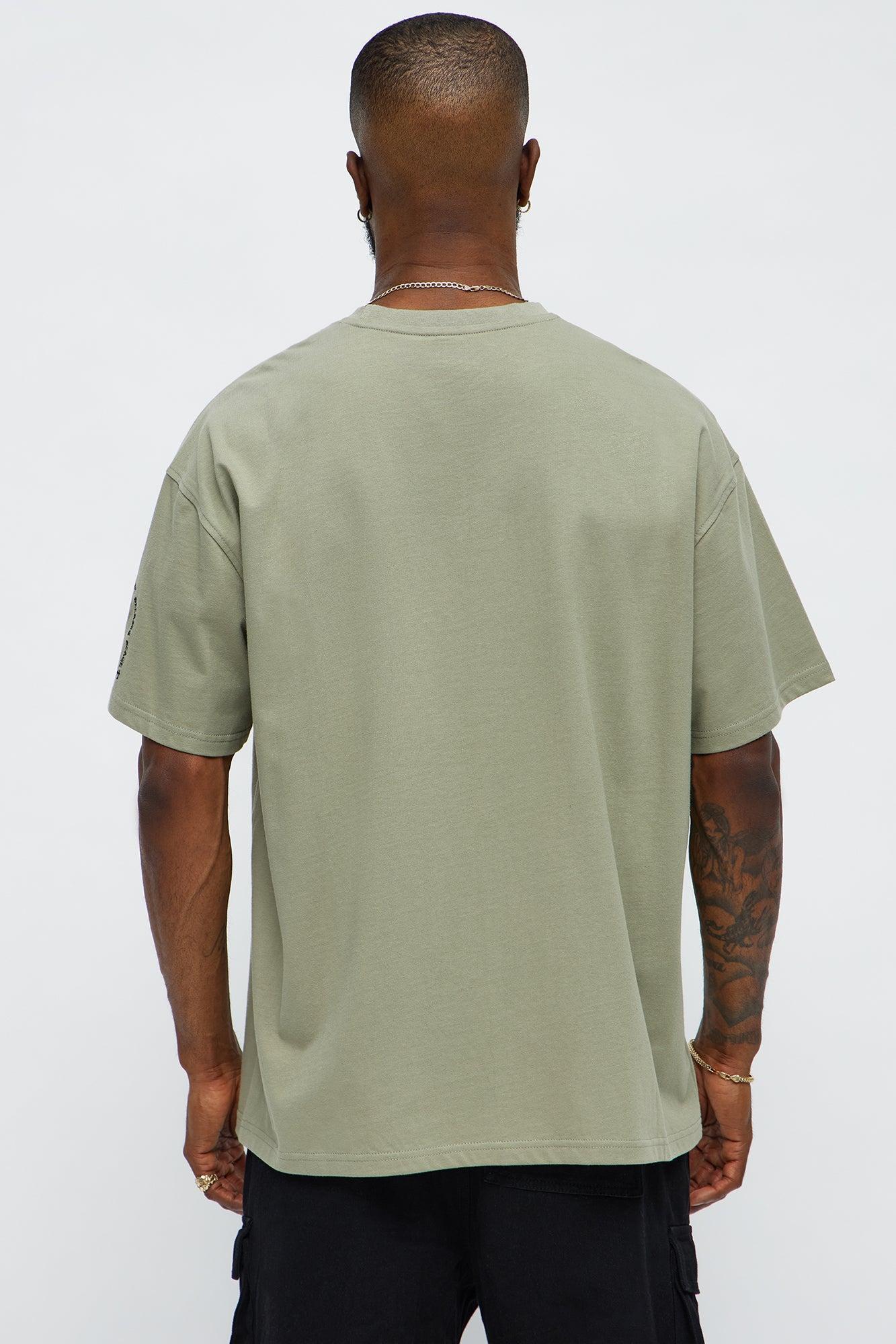 Short Sleeve Solitude From Chaos Tee - Sage Product Image