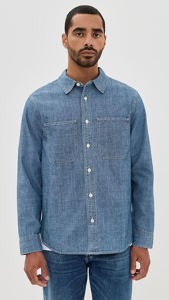 Madewell Chambray Easy Shirt | Shopbop Product Image