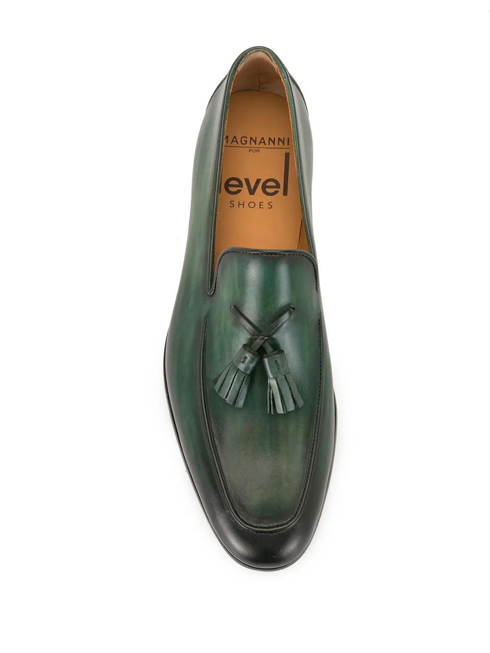tasseled leather loafers Product Image