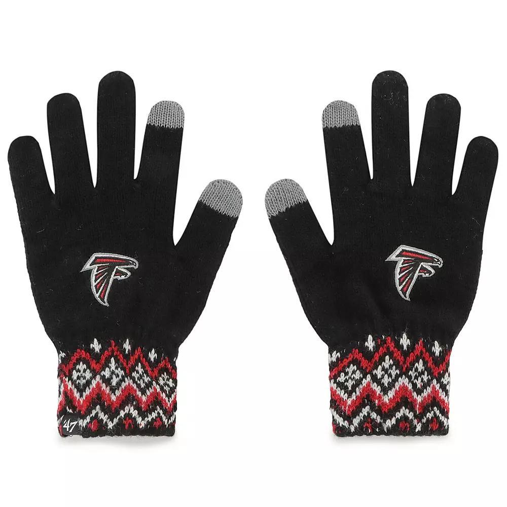 Women's '47 Atlanta Falcons Elsa Gloves, Team Product Image