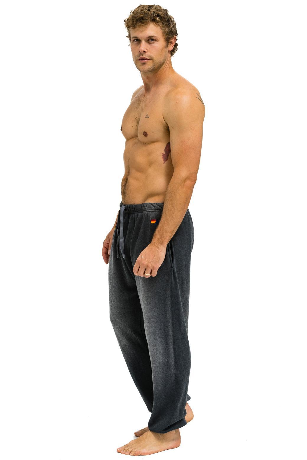 VINTAGE LOGO SWEATPANTS - FADED SMOKE Male Product Image
