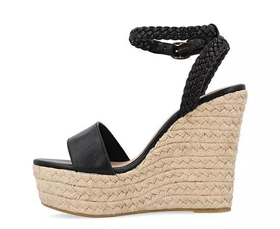 Journee Collection Womens Andiah Wedge Sandal Product Image