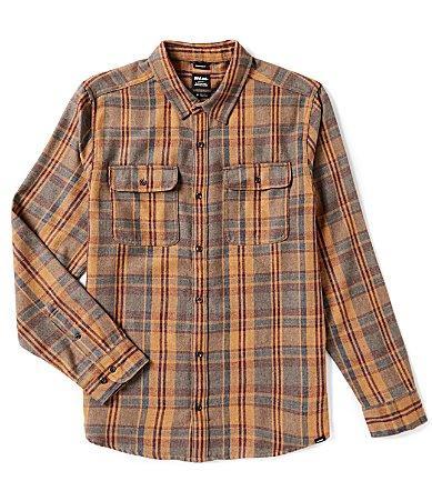 Prana Westbrook Flannel Shirt Standard Fit (Pampas) Men's Clothing Product Image