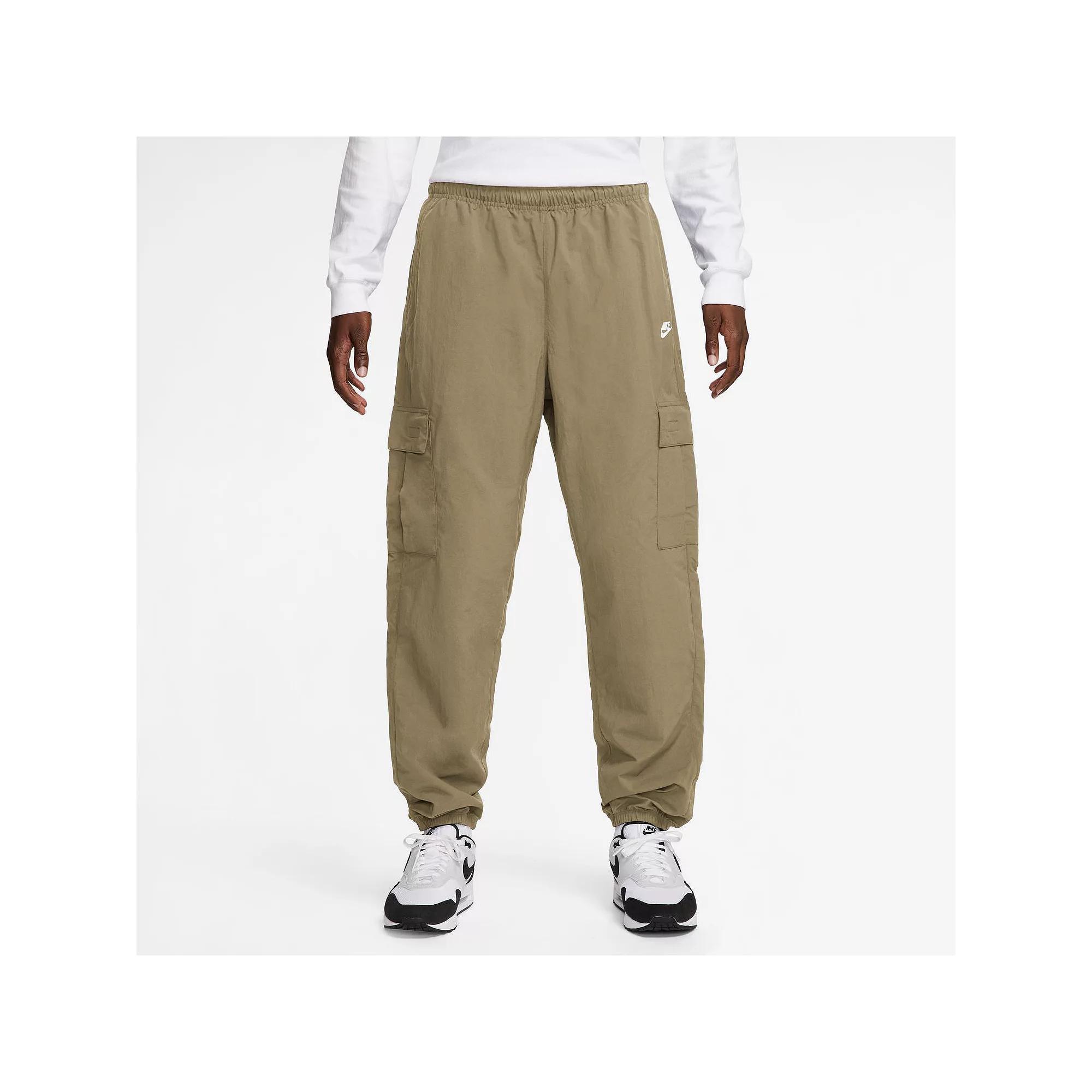 Men's Nike Club Woven Cargo Pants, Size: XL, Parachute Beige Product Image