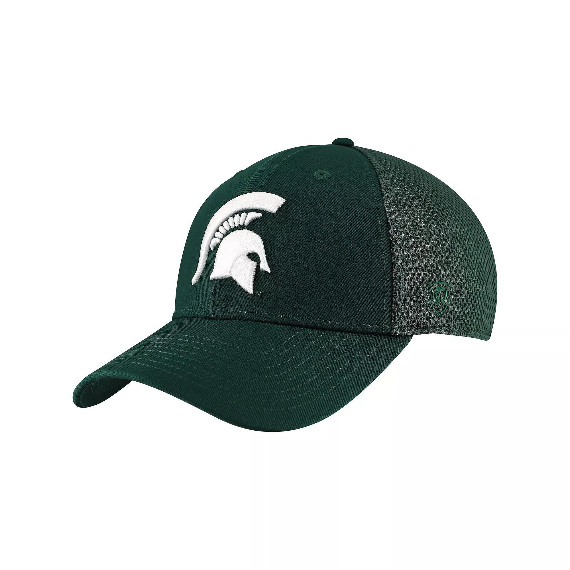 Men's Top of the World Green Michigan State Spartans Spacer Flex Hat, Size: Medium/Large Product Image